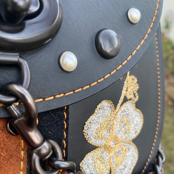 Coach 1941 Turnlock Western Saddle Bag - Picture 2 of 15